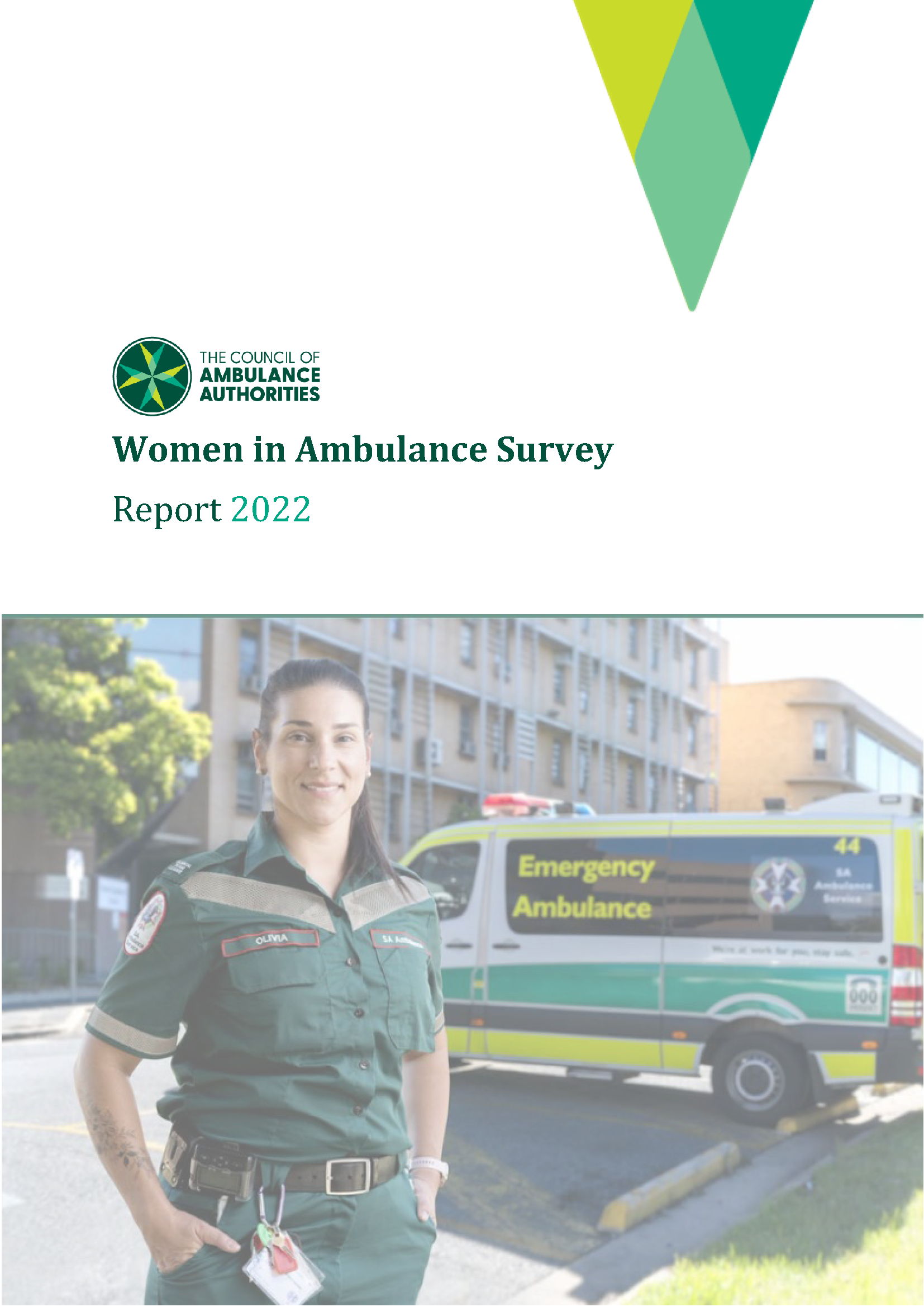 2022 Women in Ambulance Survey